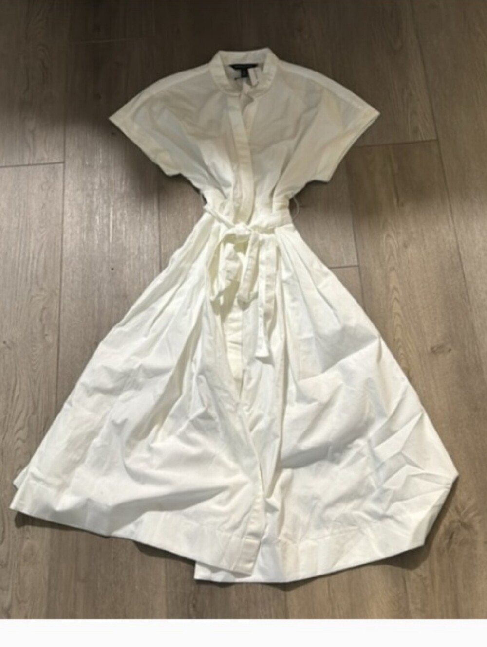 Banana Republic Button Up Tie Midi Dress - Picture 3 of 3